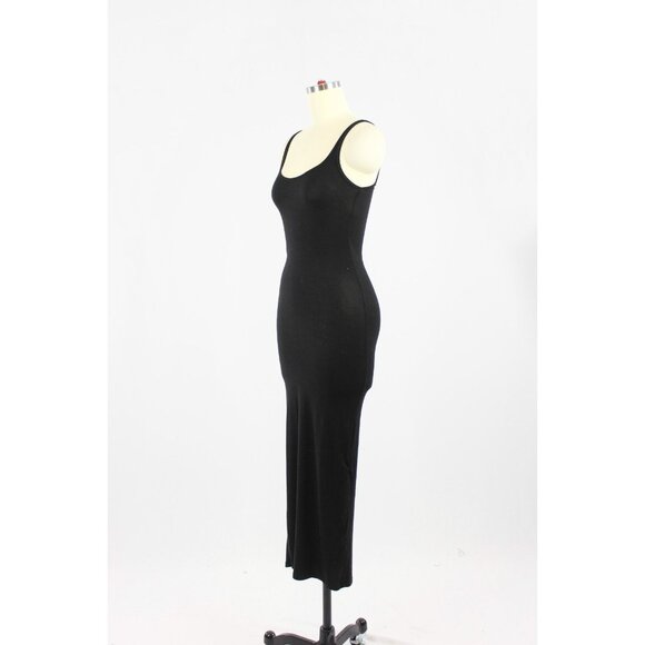 Aritzia GROUP BY BABATON Freddie Black Jersey Maxi Bodycon Tank Dress, Size XS - Picture 4 of 10